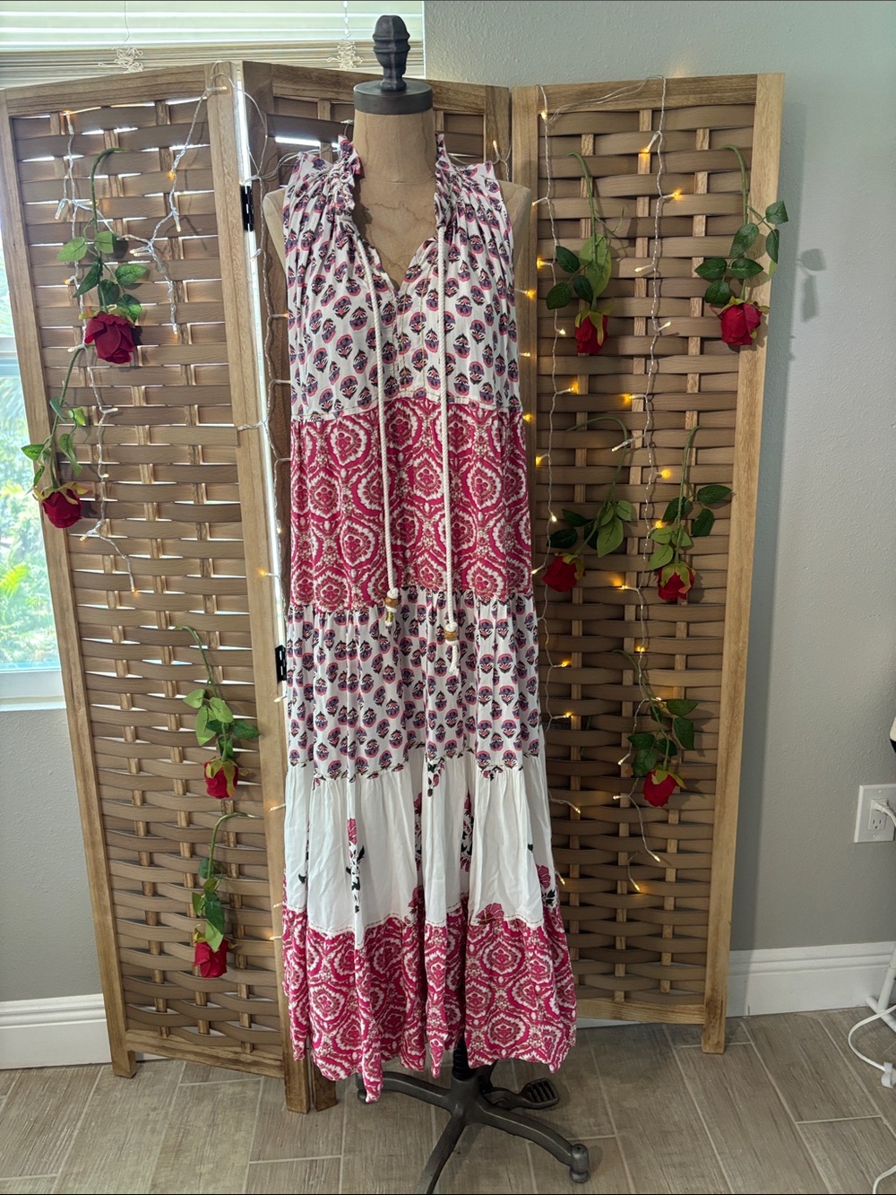 Chelsea & Theodore floral paisleys dress